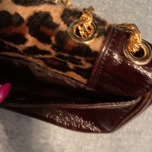 Milly authentic exotic leopard trim cross body - Picture 3 of 8